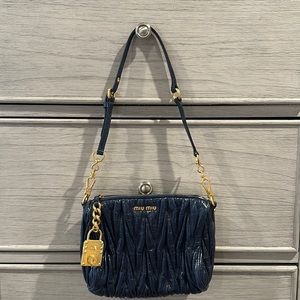 Miu Miu Nappa Matelasse Lux Shoulder